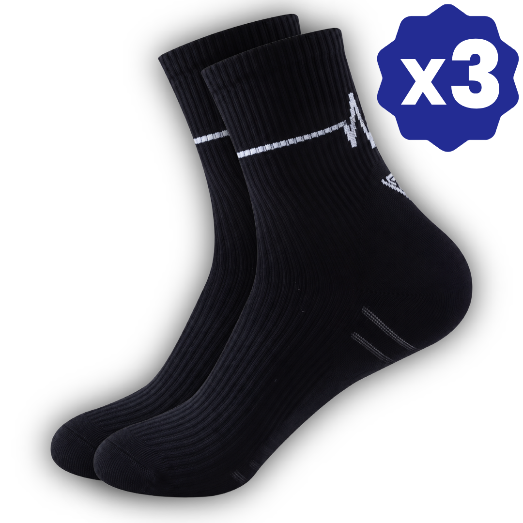 2 Chaussettes Anti-Frottement + 1 Offerte