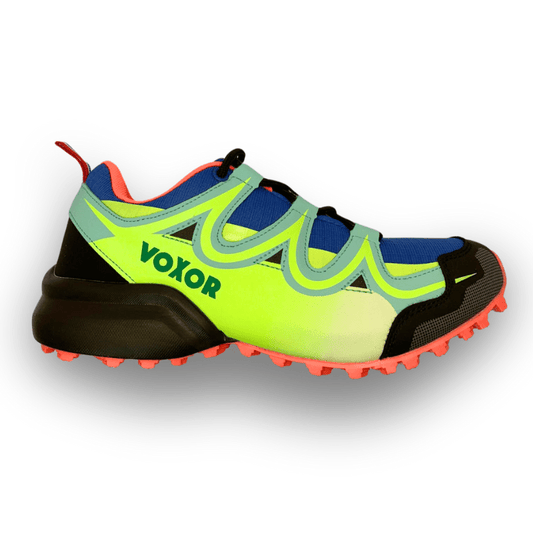 Chaussure de Marche Sportive Ultra-Légère Vert Bleu "GO" - VOXOR