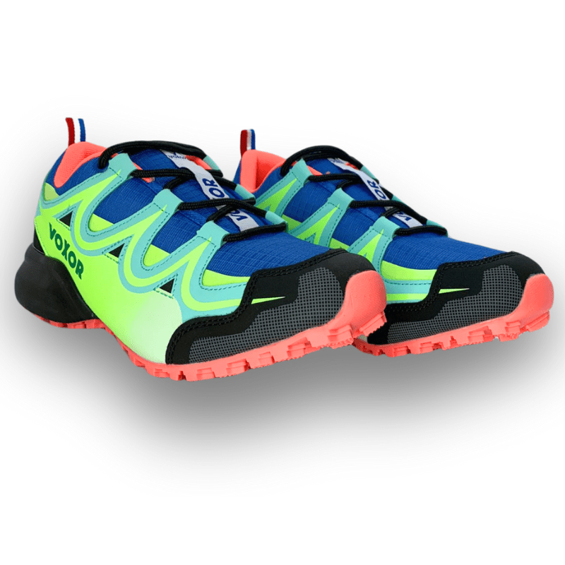 Chaussure de Marche Ultra-Légère Vert Bleu "GO" - VOXOR