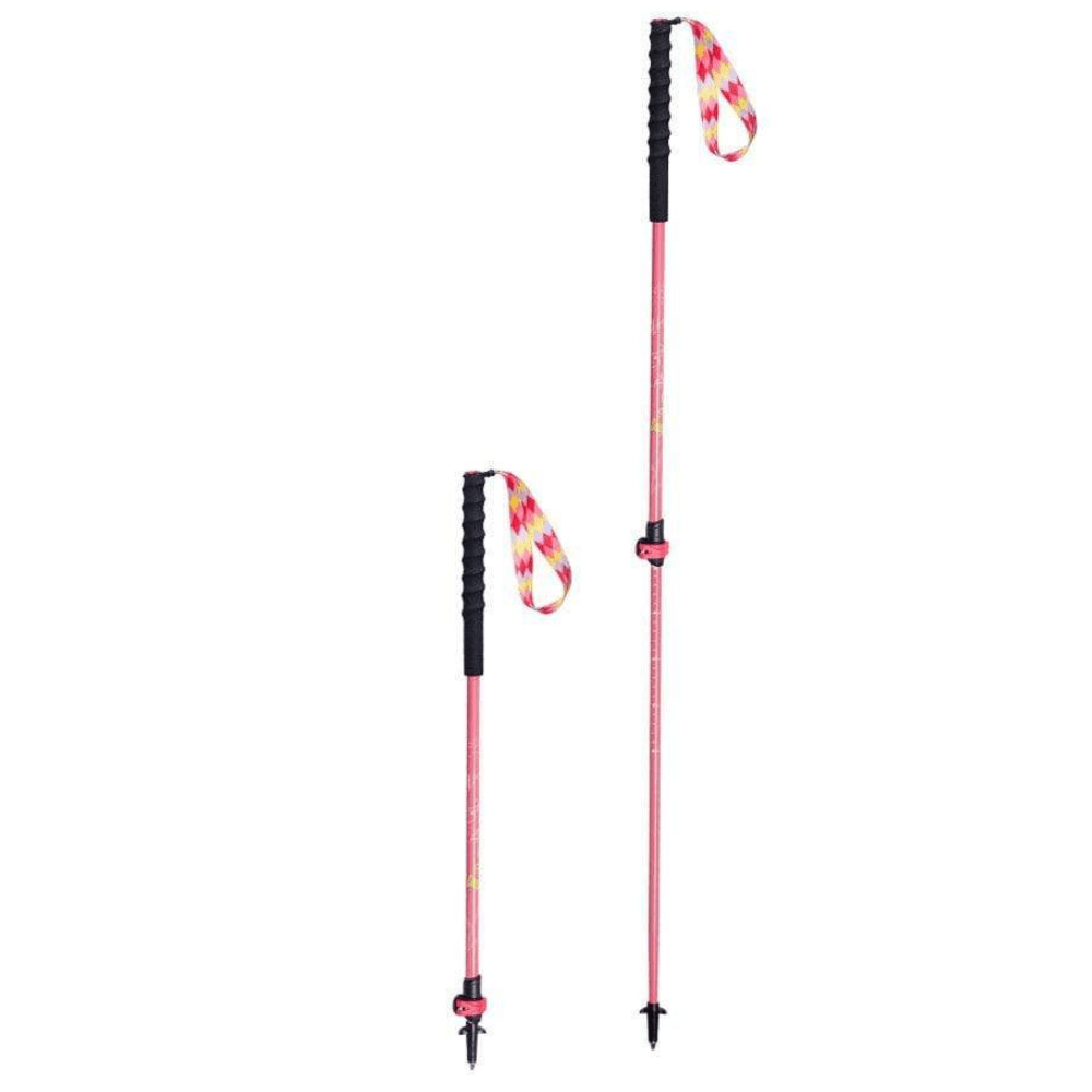 Bâton de Trekking Ultraléger pour Enfant Rose 