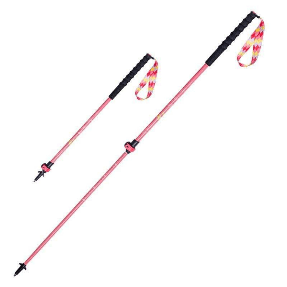 Bâton de Trekking Ultraléger pour Enfant Rose 